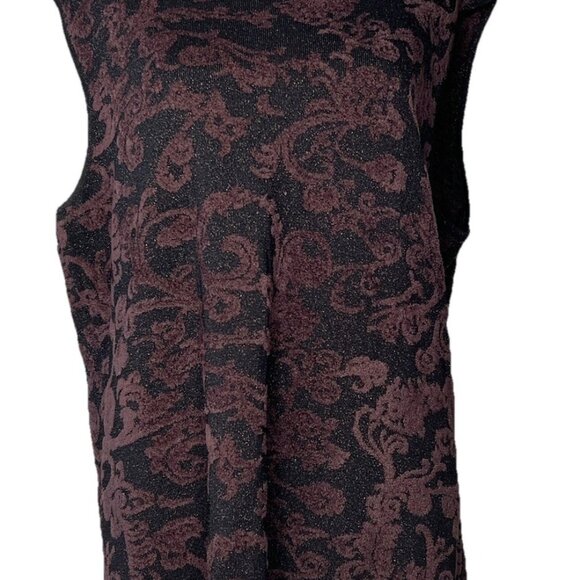 Jones New York Woman 2 Piece Tank And Jacket Set 2X Dressy Sparkly Black - Picture 7 of 12